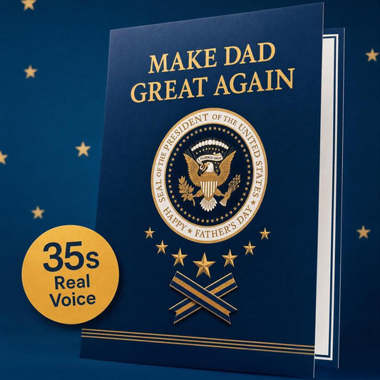 Fathers Day Trump joke card